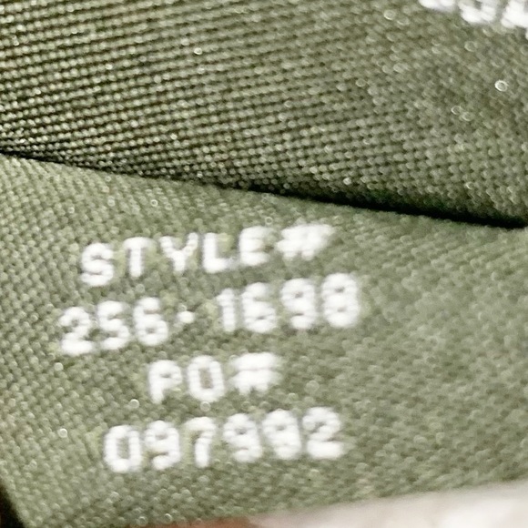 Jou Jou Military Like Aviator Front Zip Bomber Jacket Faux Sherpa Lining Patches - Picture 14 of 15